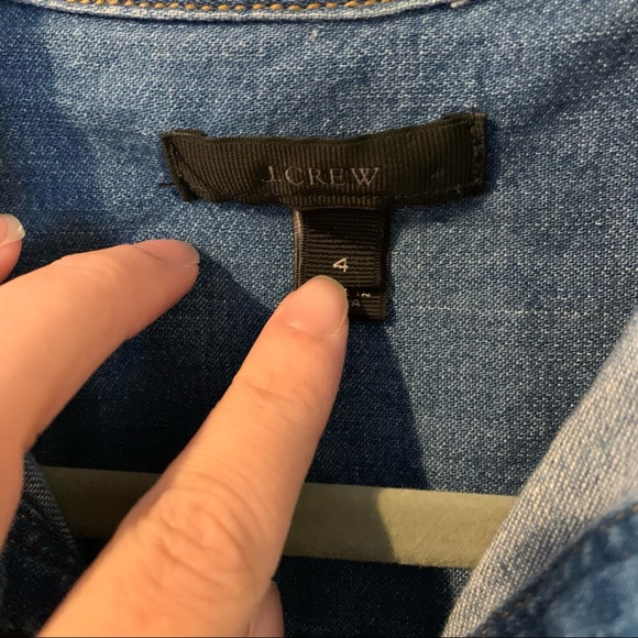 JCrew Chambray Top - Picture 3 of 6